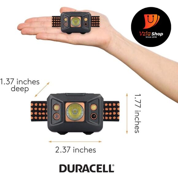 DURACELL 250 Lumen Motion-Activated LED Headlamp with Night Vision - Picture 4 of 4